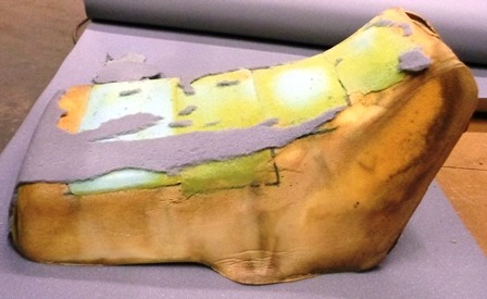 damaged upholstery